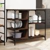 vidaXL Küchenwagen Braun Eichen-Optik 100x45x89,5 cm Holzwerkstoff 842385 Bild 3