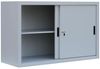 Schiebetürenschrank Schiebetüren Büro Aktenschrank Sideboard aus Stahl grau 750 x 1600 x 450 mm (Höhe x Breite x Tiefe) 550130 Bild 5