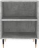 vidaXL Nachttische 2 Stk. Betongrau 40x30x50 cm Holzwerkstoff 826773 Bild 5