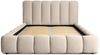 Polsterbett Doppelbett HEDA 160x200cm in Stoff Boston Toffee Bild 3