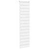 vidaXL Doppelrollo Weiß 65x200 cm Stoffbreite 60,9 cm Polyester 4014774 Bild 3