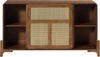 Sideboard Mango/Seegras 150x40x80 hellbraun lackiert MIZUMI #100 Bild 2