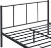 Metallbett Laos 160x200 cm Schwarz [en. casa] Bild 5