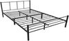 Metallbett Laos 160x200 cm Schwarz [en. casa] Bild 2