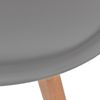 vidaXL Esszimmerstühle 6 Stk. Kunstleder Grau [274851] Bild 5