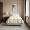 vidaXL Sommerdecke Gepolstert Creme 155 x 200 cm Mikrofaser 42025979 Bild 4