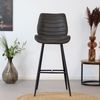 Bronx71 Barhocker Microfaser Morris anthrazit 71 cm - 2er Set Bild 3