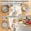 SÄNGER Schalen Set Rio Perlgrau - 6 teilig aus Steingut Bild 3