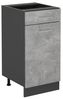Küchenunterschrank R-Line Beton 40 cm ohne Arbeitsplatte Vicco Bild 4