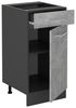 Küchenunterschrank R-Line Beton 40 cm ohne Arbeitsplatte Vicco Bild 3