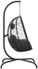 vidaXL Hängesessel mit Kissen Anthrazit Poly Rattan & Stahl 360045 Bild 4