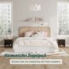 Relaxdays Nachttisch mit Schublade Bild 3