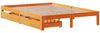 vidaXL Massivholzbett mit Schubladen Wachsbraun 120x190 cm Kiefer 3301960 Bild 3