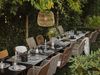Gartenstuhl Midway aus Rattan, modern skandinavisches Design, braun, gepolstert, inkl. Kissen Bild 4