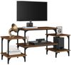 vidaXL TV-Schrank Braun Eichen-Optik 117x35x52 cm Holzwerkstoff 826319 Bild 4