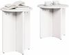 vidaXL Couchtisch 2 pcs Weiß 873548 Bild 3