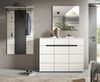 Garderobe Set 3-tlg. Cooper in weiß und grau 215 cm Bild 5