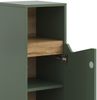 Midischrank Marelle Grün/Artisan 30 x 74.5 cm mit Tür und offenem Fach Vicco Bild 5