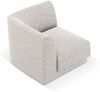 Micadoni Modul Ecke Miley Chenille Eden Silber Bild 3