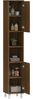 vidaXL Badschrank Braun Eichen-Optik 30x30x179 cm Holzwerkstoff 825833 Bild 5