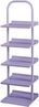 Kinderschuhregal Poytya Stahl 96x30x27 cm Lila [en. casa] Bild 3