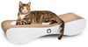 Canadian Cat Company Kratzpappe Satellite 2.0 - hellgrau, (Qualitäts-Kratzbrett, 1-tlg, XL Kratzmöbel mit Katzenminze), ergonomische Form Bild 4