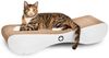 Canadian Cat Company Kratzpappe Satellite 2.0 - hellgrau, (Qualitäts-Kratzbrett, 1-tlg, XL Kratzmöbel mit Katzenminze), ergonomische Form Bild 5