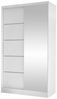 Schiebetürenschrank Camtalo III (Farbe: Weiß) Bild 5