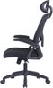 byLIVING Bürostuhl FLEX / Kunststoff schwarz, Netzstoff schwarz / einstellbare Kopfstütze / Wippmechanik / Lordoseneinstellung / B 62, H 111-119, T 66 cm Bild 4