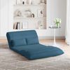 vidaXL Verstellbarer Fußsessel Blau Samt 42028217 Bild 3