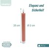 Relaxdays LED Stabkerzen 6er Set Bild 4