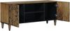 vidaXL TV-Schränk Braun 105 x 33,5 x 46 cm Massivholz Mango 4018332 Bild 2