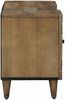 vidaXL TV-Schränk Braun 105 x 33,5 x 46 cm Massivholz Mango 4018332 Bild 4