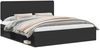 vidaXL Bettrahmen Schwarz 200 x 200 cm Massives Kiefernholz 3412444 Bild 2