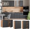 Hängeschrank Fame-Line Dunkelgrau 60 cm Vicco Bild 2