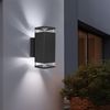 RGB LED Wandleuchte, Außenlampe, Up-Down, Alu, L 23,5 cm Bild 3