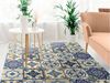 Tulup Vinylteppich Teppich PVC-Bodenmatte Wohnzimmer Dekorative Waschbarer - Fliesen, Rechteckig Bild 4