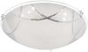 LED Deckenleuchte, Glas, Opal gemustert, D 25 cm Bild 1