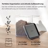 Bodum Set aus 12 Lebensmittel-Vorratsbehältern Bodum Canteen transparent, Deckel schwarz Bild 3