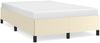 vidaXL Bettgestell Creme 120x200 cm Kunstleder [347241] Bild 2