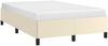 vidaXL Bettgestell Creme 120x200 cm Kunstleder [347241] Bild 3