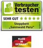 Sannwald Sommerbettdecke Peru, Füllung: 97% Tierhaar (Alpaka/Baby-Alpaka), 3% sonstige Fasern, Bezug: Baumwolle / Kapok, Thermoregulierend und pflegeleicht Bild 2