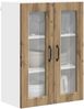vidaXL Wandglas-Schrank PORTO Artisan-Eiche 60 x 31 x 80 cm 885444 Bild 3
