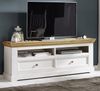 TV Board 169cm "Zürich" Kiefer massiv weiß WZ-0133 Bild 3