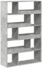 vidaXL Bücherregal Betongrau 100x33x156,5 cm Holzwerkstoff 3309342 Bild 2