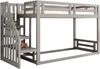 Polsterbett 90×200 cm aus Leinen-Stoff mit Lattenrost & Knopfpolsterung, beige Bild 5