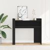 vidaXL Konsolentisch Schwarz 100x35x90 cm Holzwerkstoff 848466 Bild 3