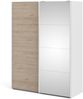Veto Schiebetürenschrank 150cm weiß Hickory Kleiderschrank Schwebetüren Schrank Bild 3