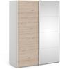 Veto Schiebetürenschrank 150cm weiß Hickory Kleiderschrank Schwebetüren Schrank Bild 4
