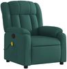 vidaXL Massagesessel Dunkelgrün Stoff 373592 Bild 4